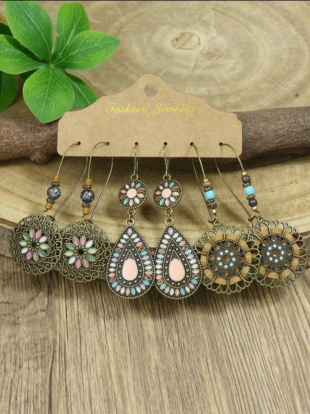 🎡 SET OF 3 Dangle Earrings 🎡